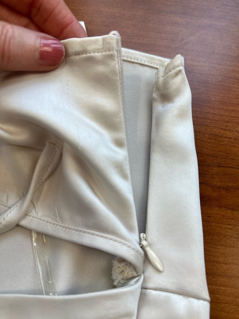 NWT L.A. Hearts Light Cream Strappy Cropped Bralette with Adjustable Ties Sz S - Picture 7 of 11